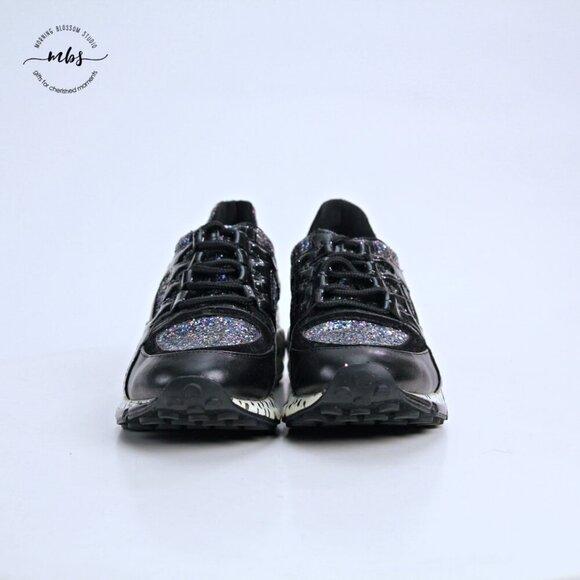 Steve Madden Barra Glitter Fashion Platform Sneakers Multicolor Women 8.5 - Picture 3 of 13